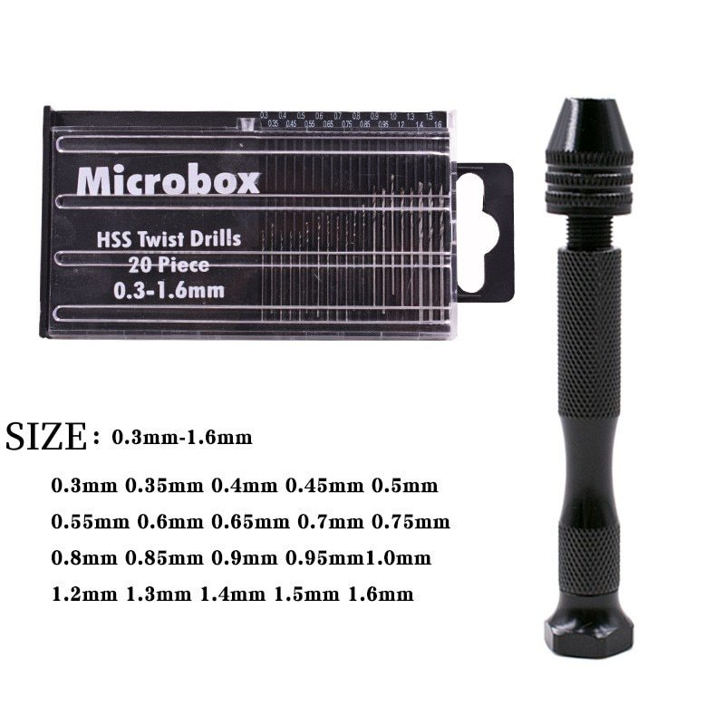 Woodworking Front Vise - Micro Mini Pin Vise Hand Drill