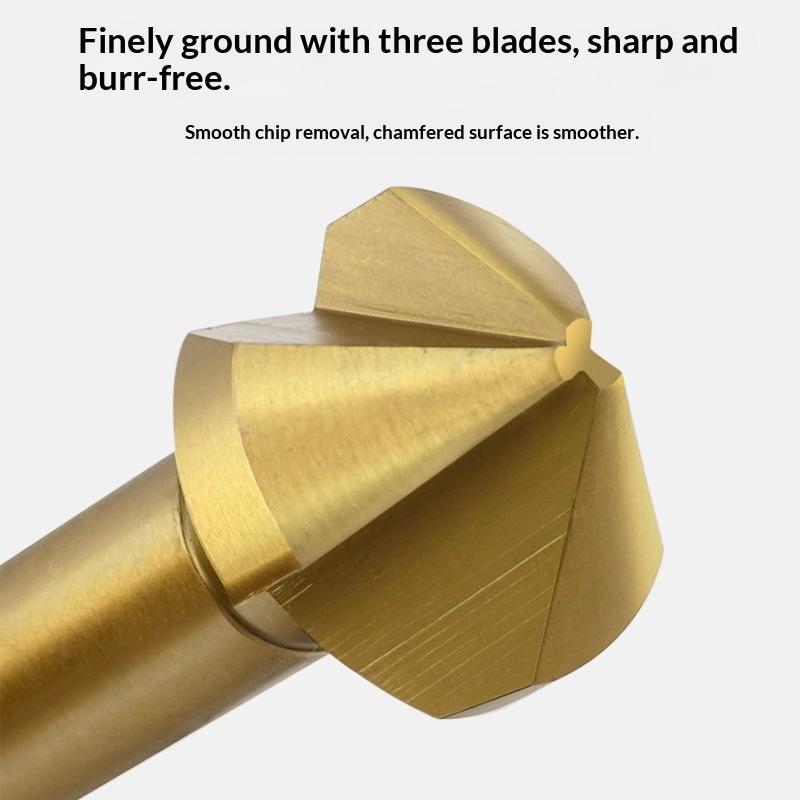 Woodworking Cnc Machine - Chamfering End Mill Cutter 3 Flute