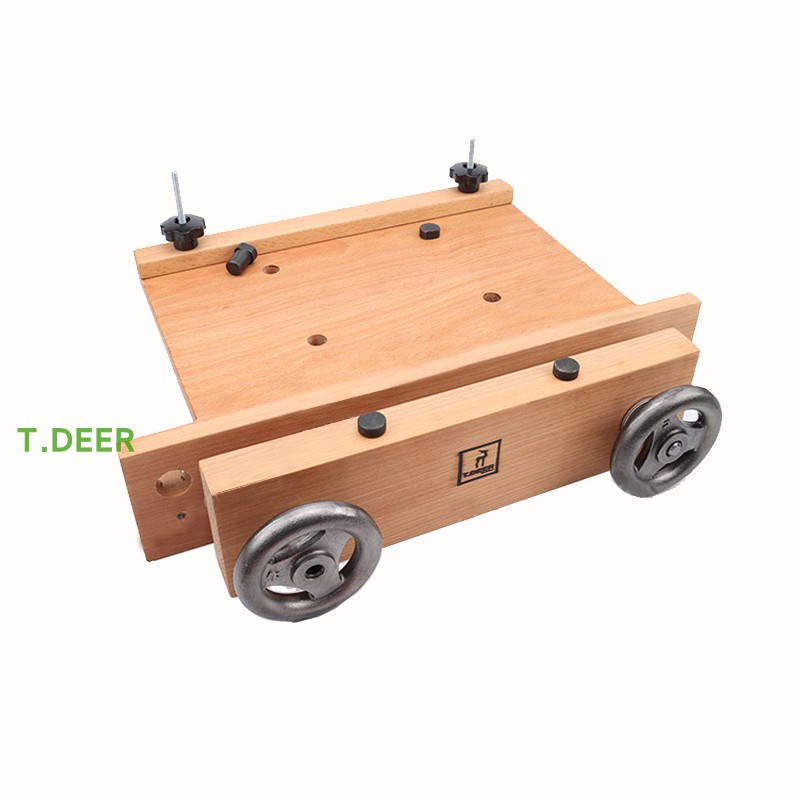 Woodworking Vise For Workbench - Complete Portable Mini Beech Wood Workbench