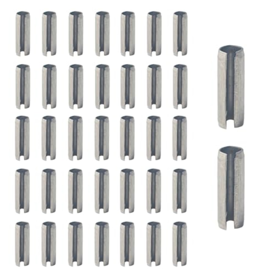 Woodworking Finishing - 100Pcs Slotted Spring Pins, 304 Stainless