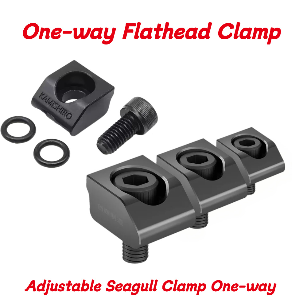 Woodworking Front Vise - Adjustable Seagull Clamp One-way Flathead Clamp
