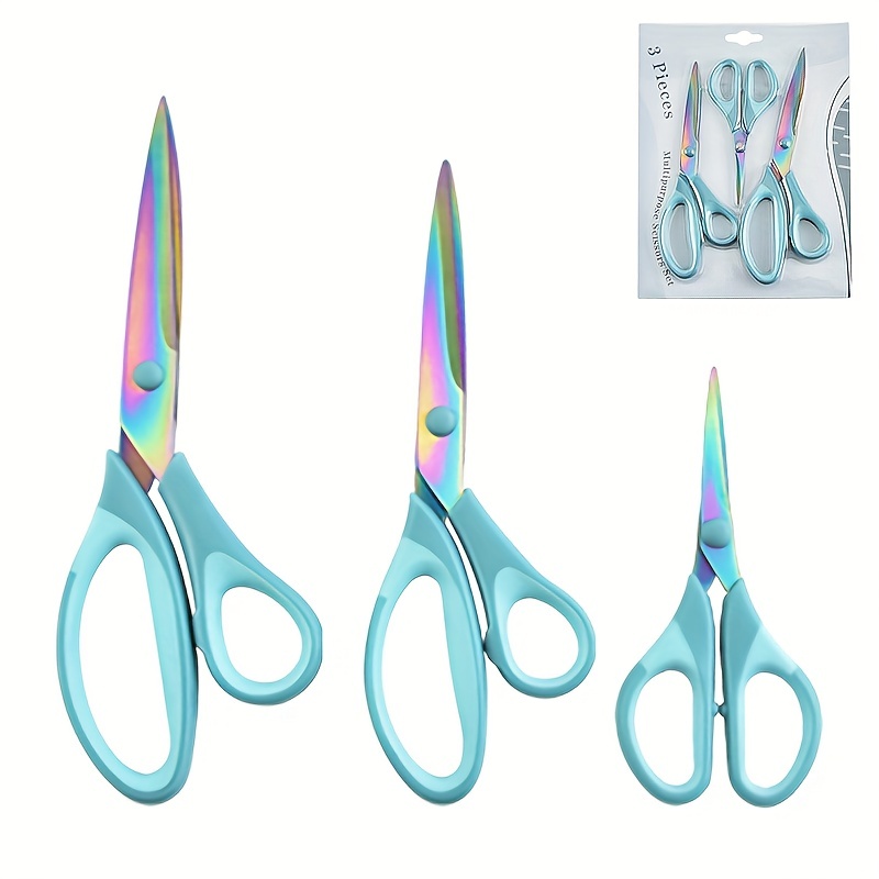 Woodworking Projects Art - 3-Piece Titanium Craft Scissors Set: Perfect
