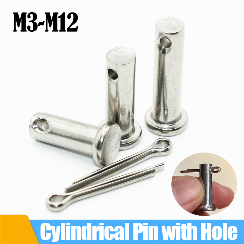 Woodworking Finishing - Flat Head Clevis Pins with Hole