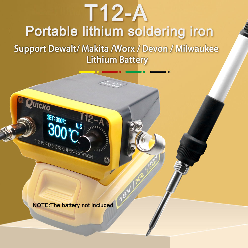 Milwaukee Drill M12 Fuel - 70W T12 Cordless Soldering Station Solder