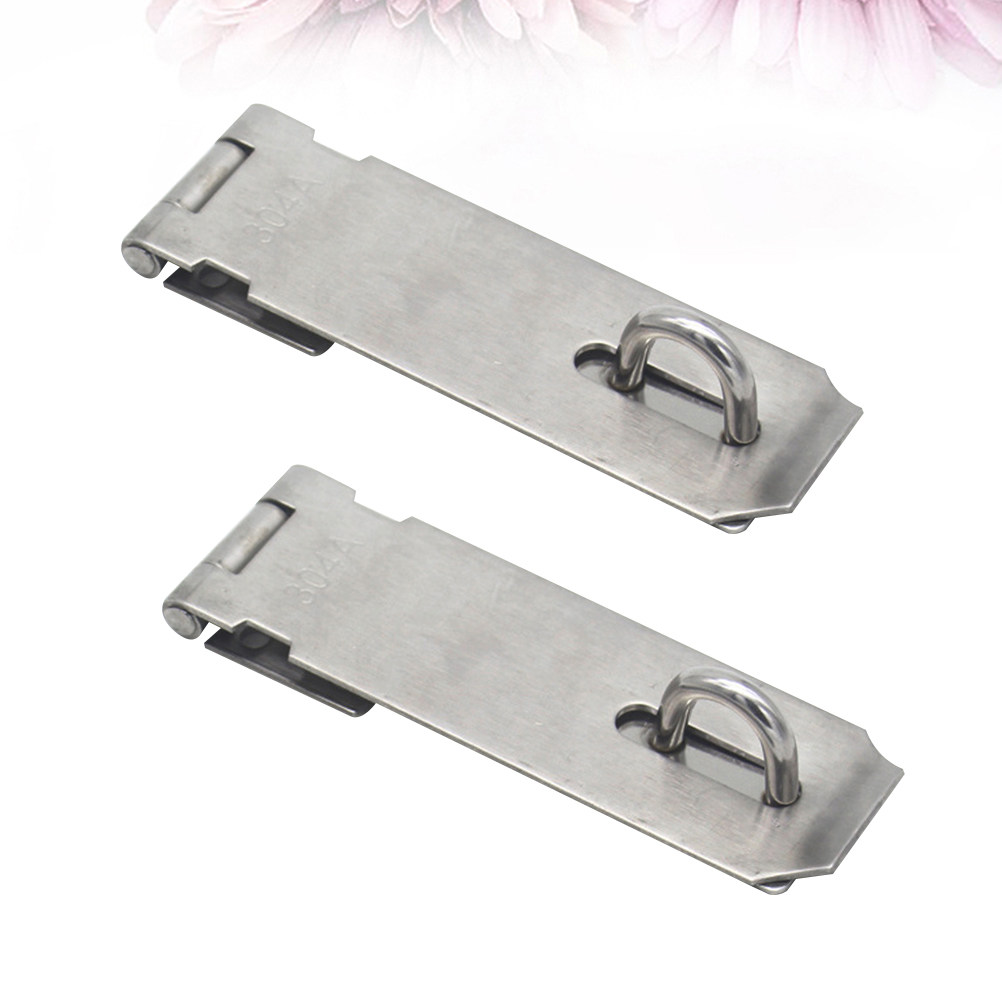 Woodworking Garage - 2Pcs 5 Inch Stainless Steel Hasp