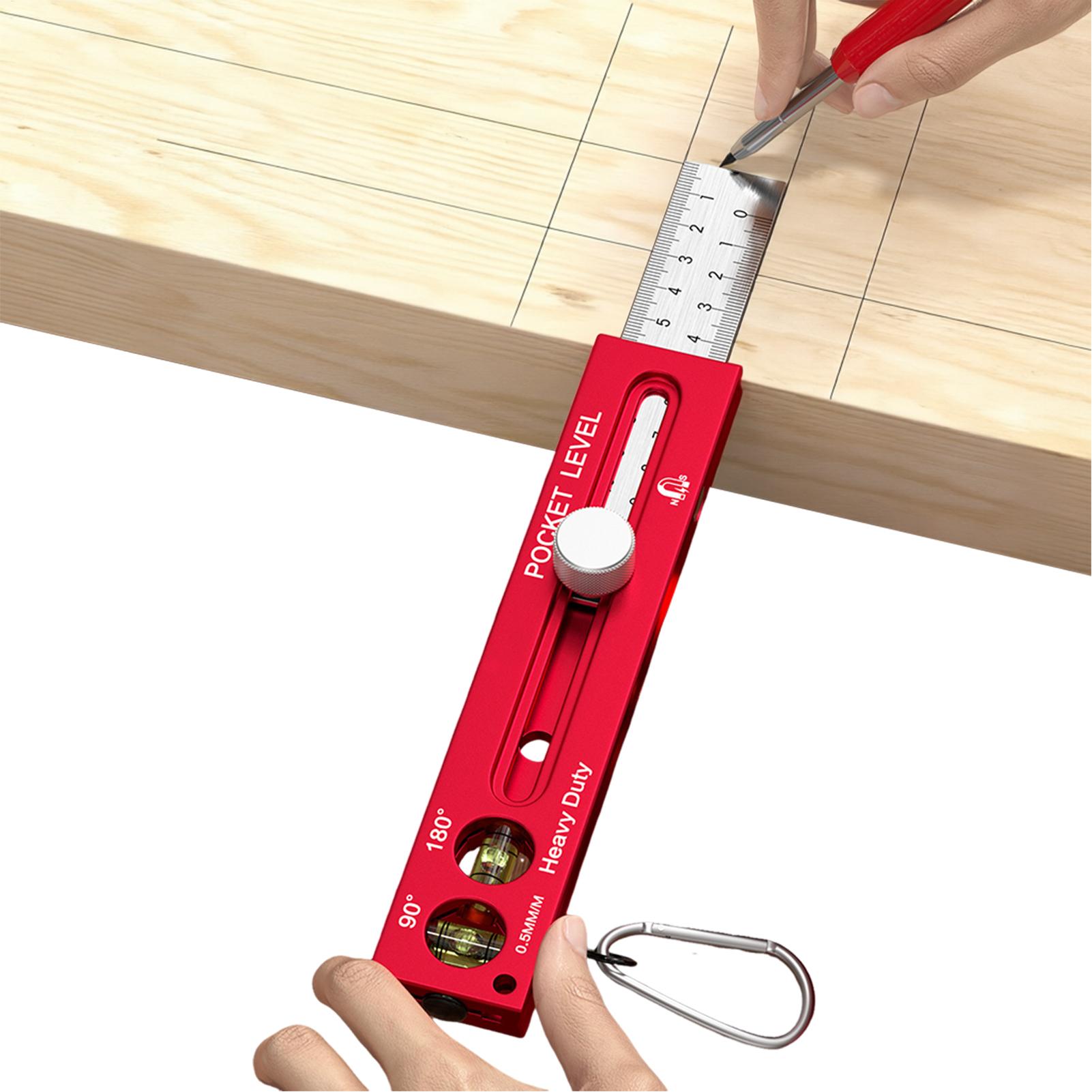 Woodworking Workshop Layout - Woodworking Measuring Tools Magnetic Horizontal Guide