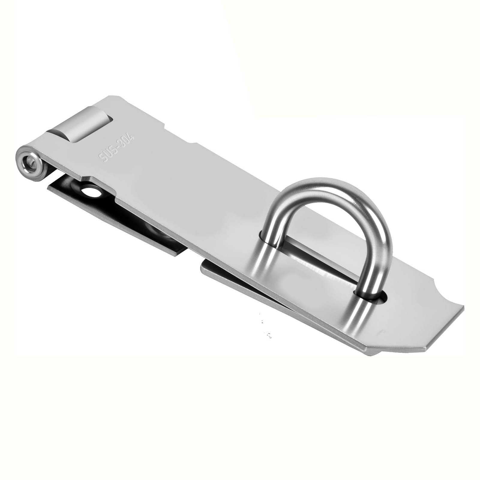 Woodworking Finishing - Stainless Steel Door Lock Hasp Latch,