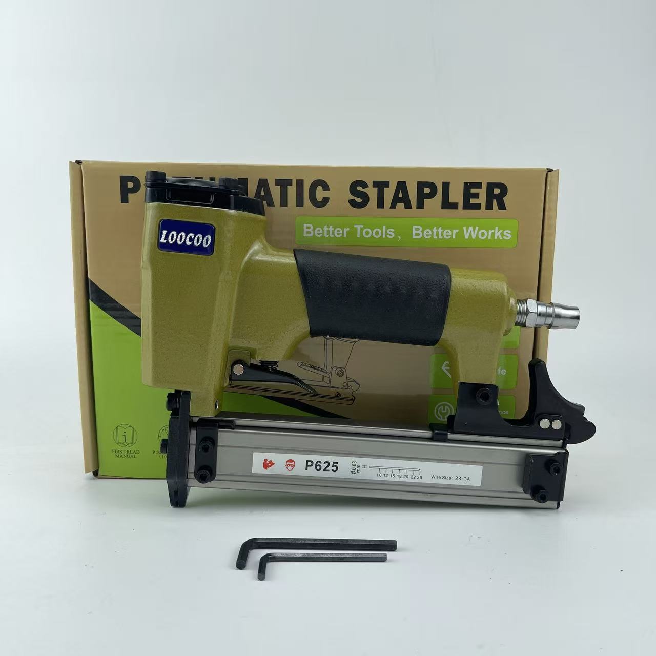 P625 23Ga Pneumatic Air Pin Na - Woodworking Nail Gun 评论和价格