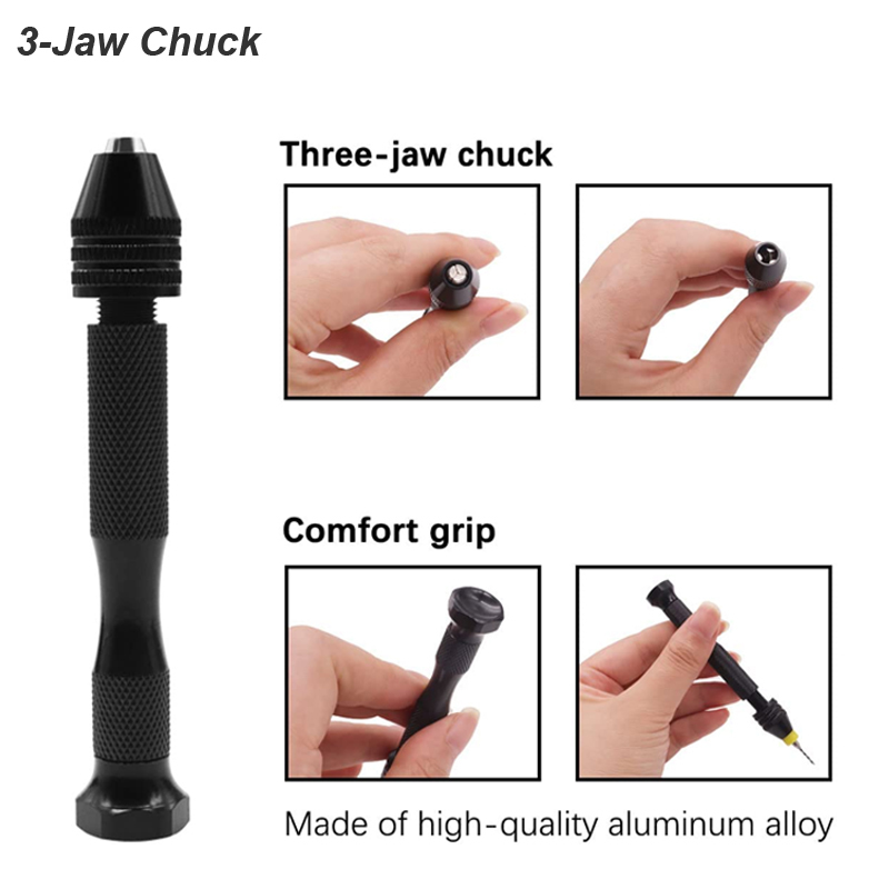Micro Mini Pin Vise Hand Drill - Woodworking Front Vise 评论和价格