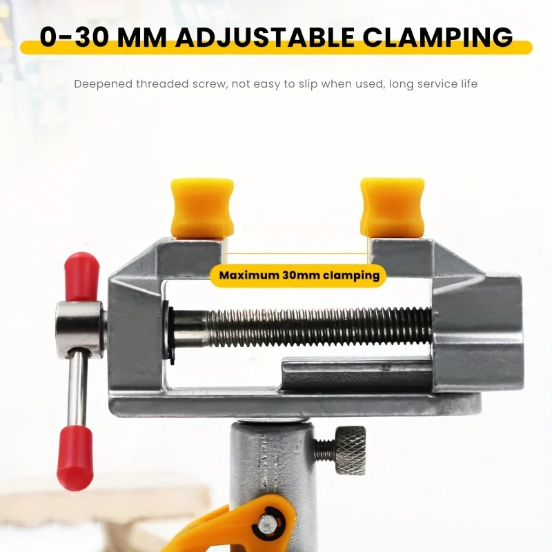 Mini Aluminum Bench Vise with  - Woodworking Front Vise 评论和价格