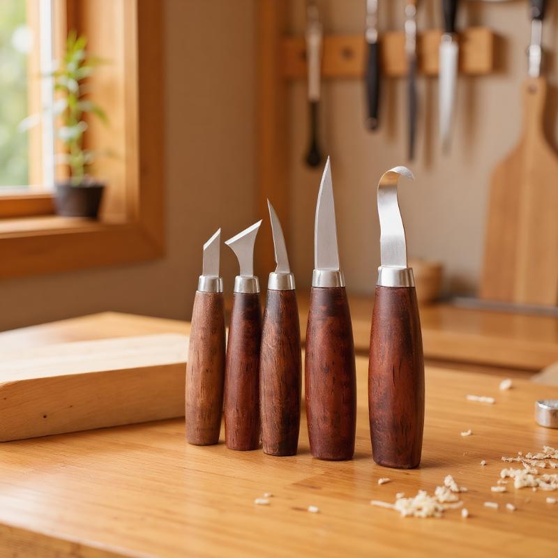 （Summer6）5 Pcs Tools For Wood  - Wood Chisel Set 评论和价格
