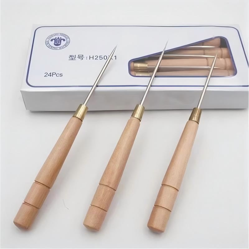 3 PCS Wooden Handle Awl Tool L - Woodworking Shoes 评论和价格