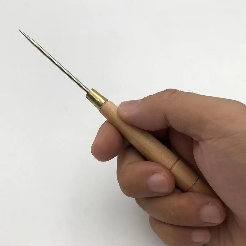 3 PCS Wooden Handle Awl Tool L - Woodworking Shoes 评论和价格