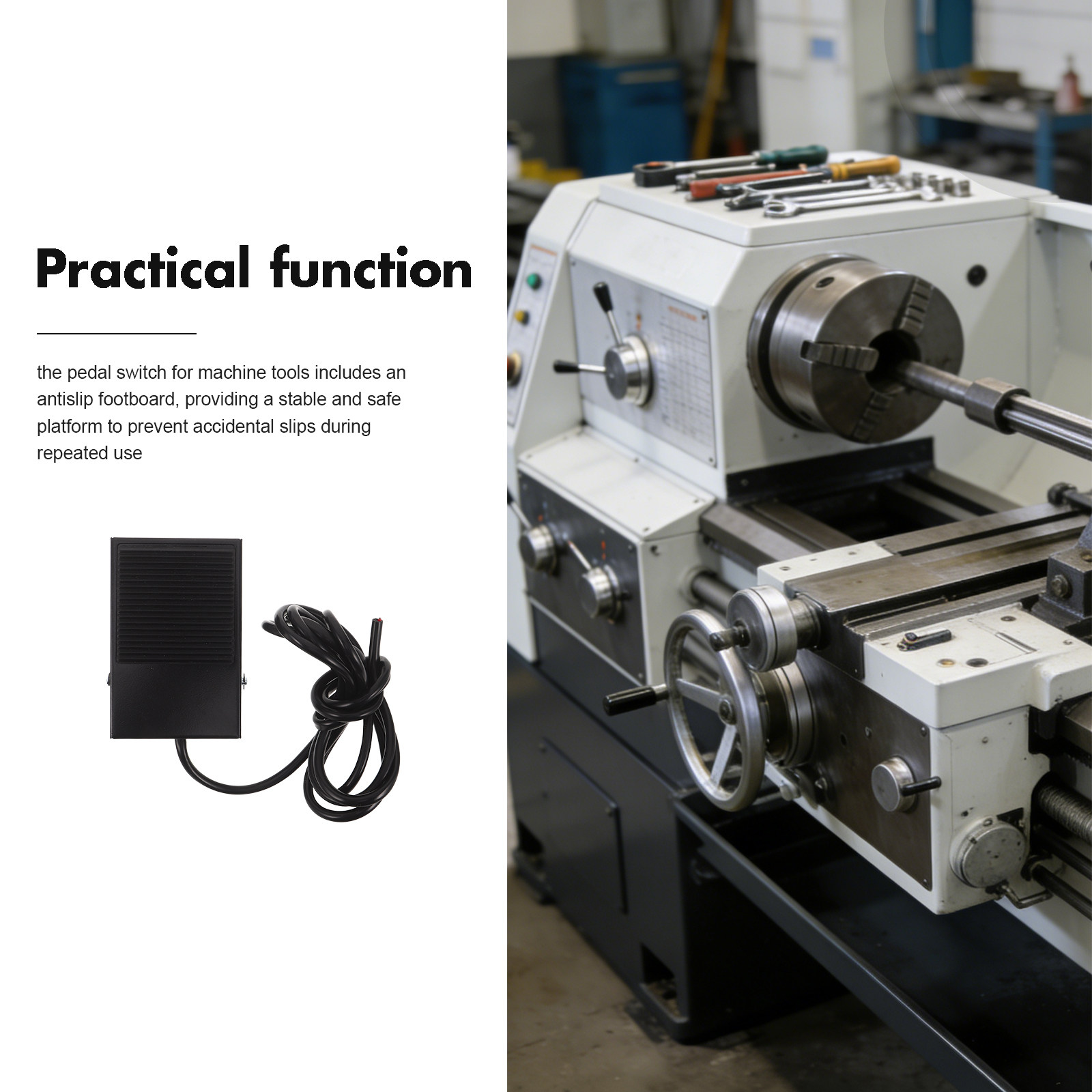 Momentary Foot Pedal Switch fo - Woodworking Tool 评论和价格