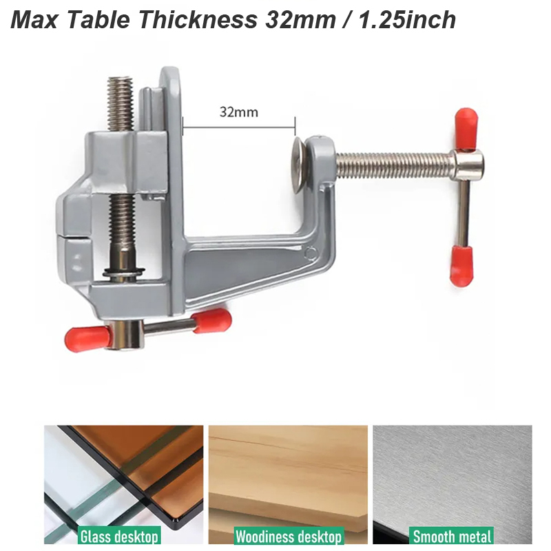 35MM Aluminium Alloy Table Ben - Woodworking Vise For Workbench 评论和价格