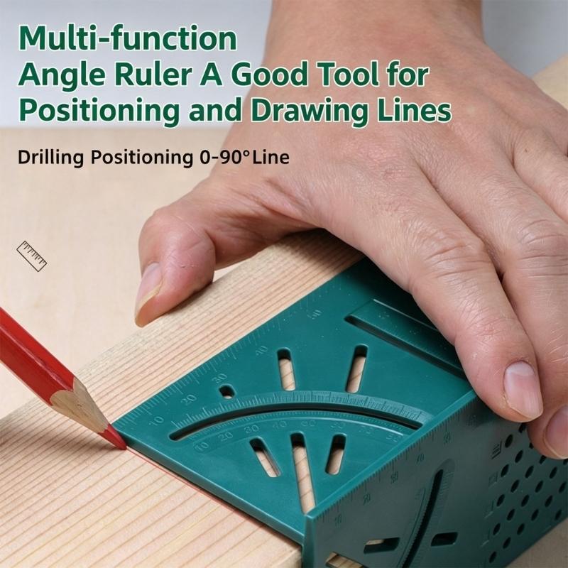 3D Woodworking Square ABS Meas - Woodworking Workshop Layout 评论和价格