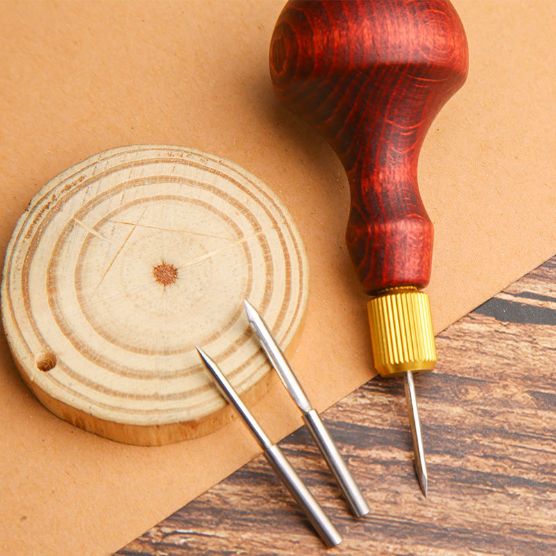 1Set DIY Leather Punch Awl Woo - Woodworking Shoes 评论和价格