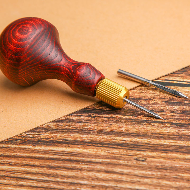 1Set DIY Leather Punch Awl Woo - Woodworking Shoes 评论和价格
