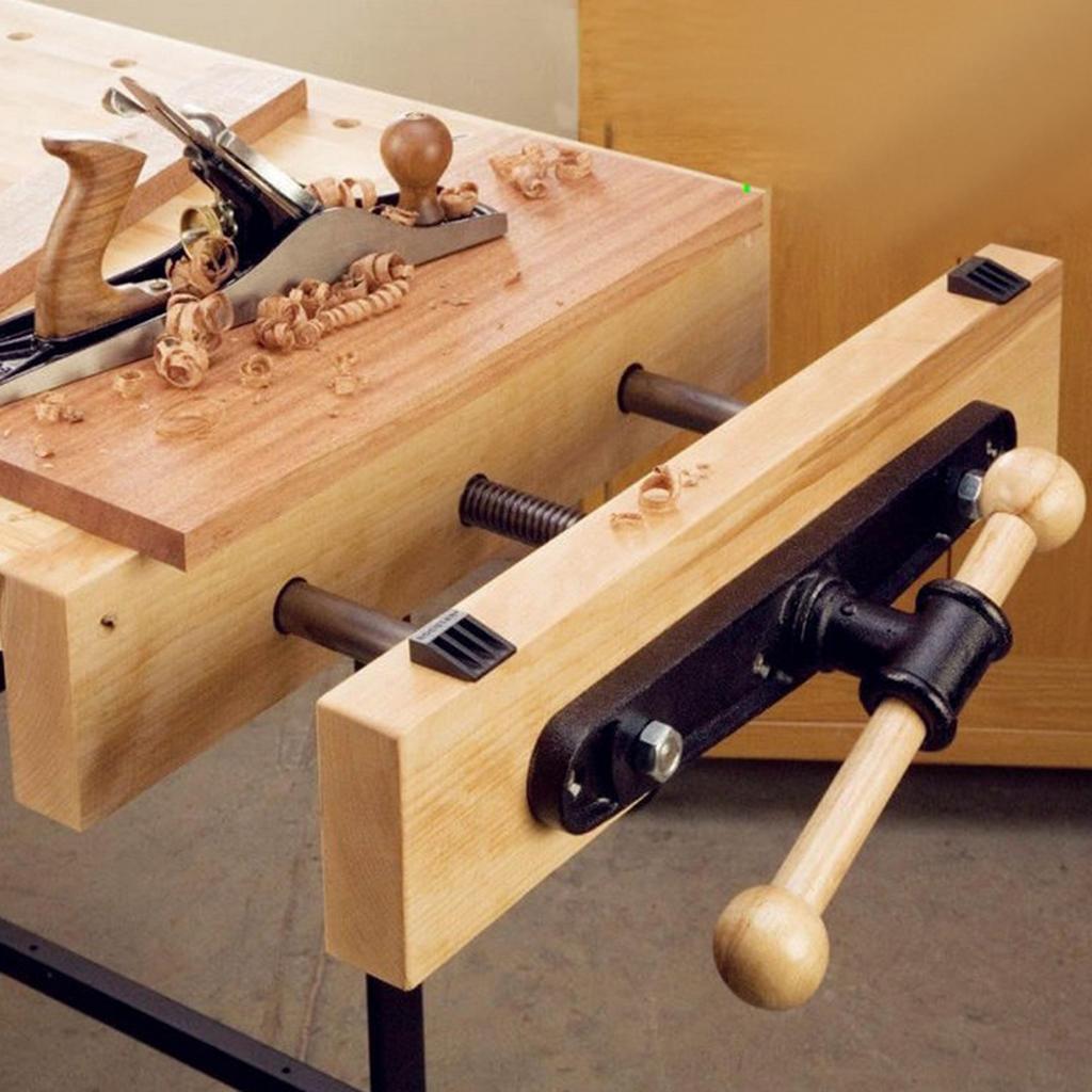 Woodworking Vise Malleable Cas - Woodworking Front Vise 评论和价格