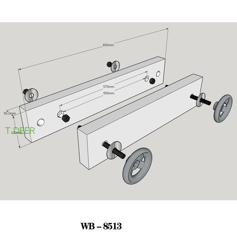 Complete Moxon Vise, T.DEER WB - Woodworking Vise For Workbench 评论和价格