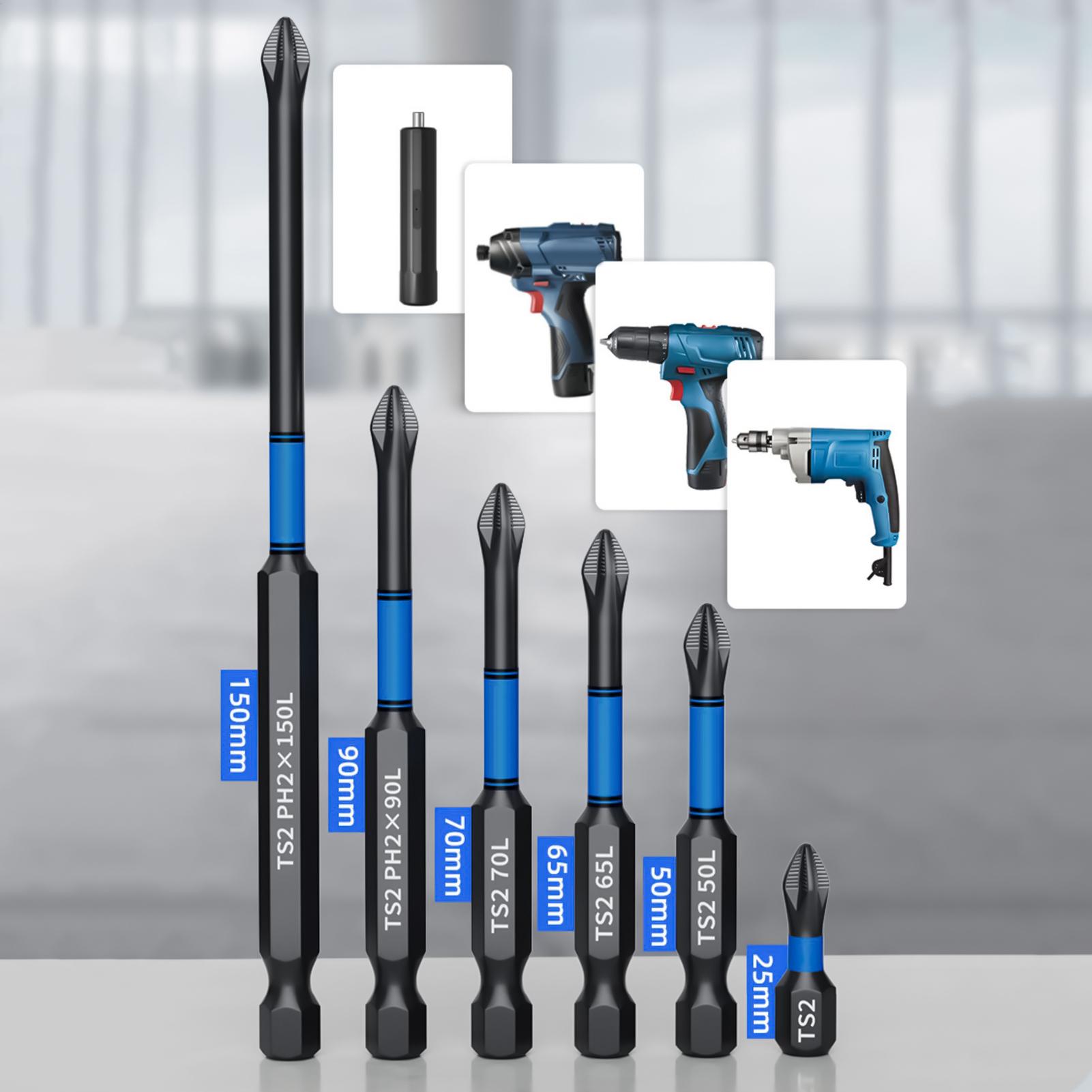 Drill Screwdriver Bit Set 6-Pi - Woodworking Tool 评论和价格