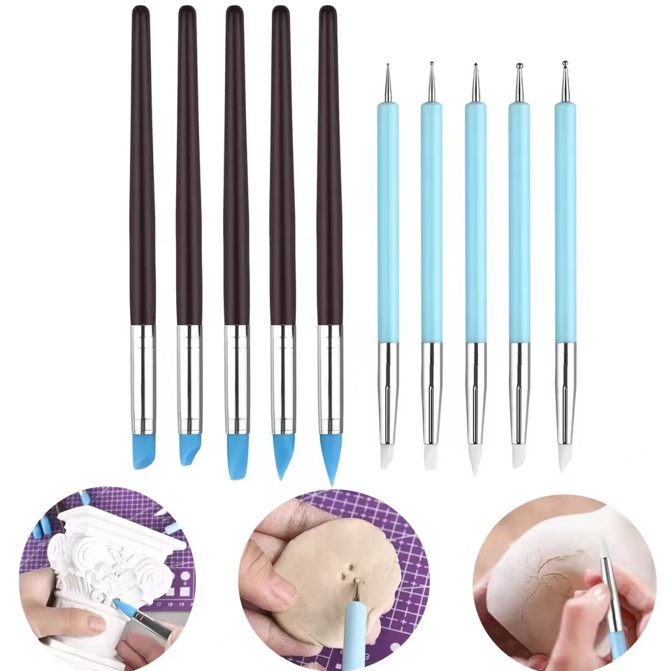 8-61PCS Pottery Tool Set - Cer - Wood Chisel Set 评论和价格