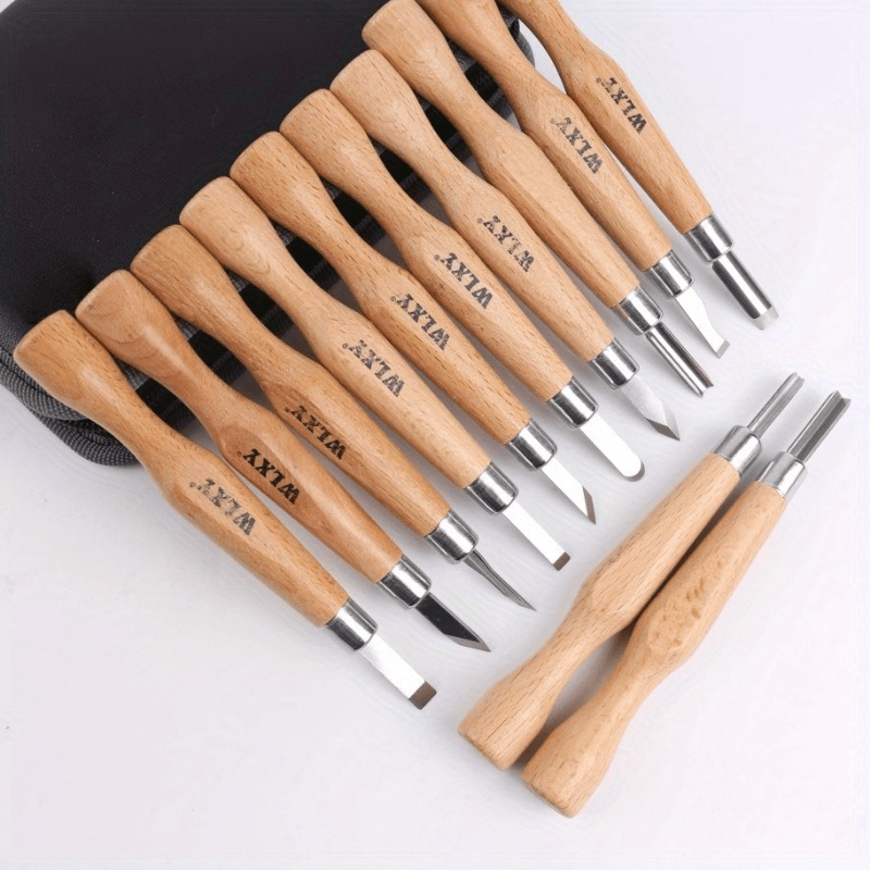 Set Of 12 Professional Wooden  - Wood Chisel Set 评论和价格