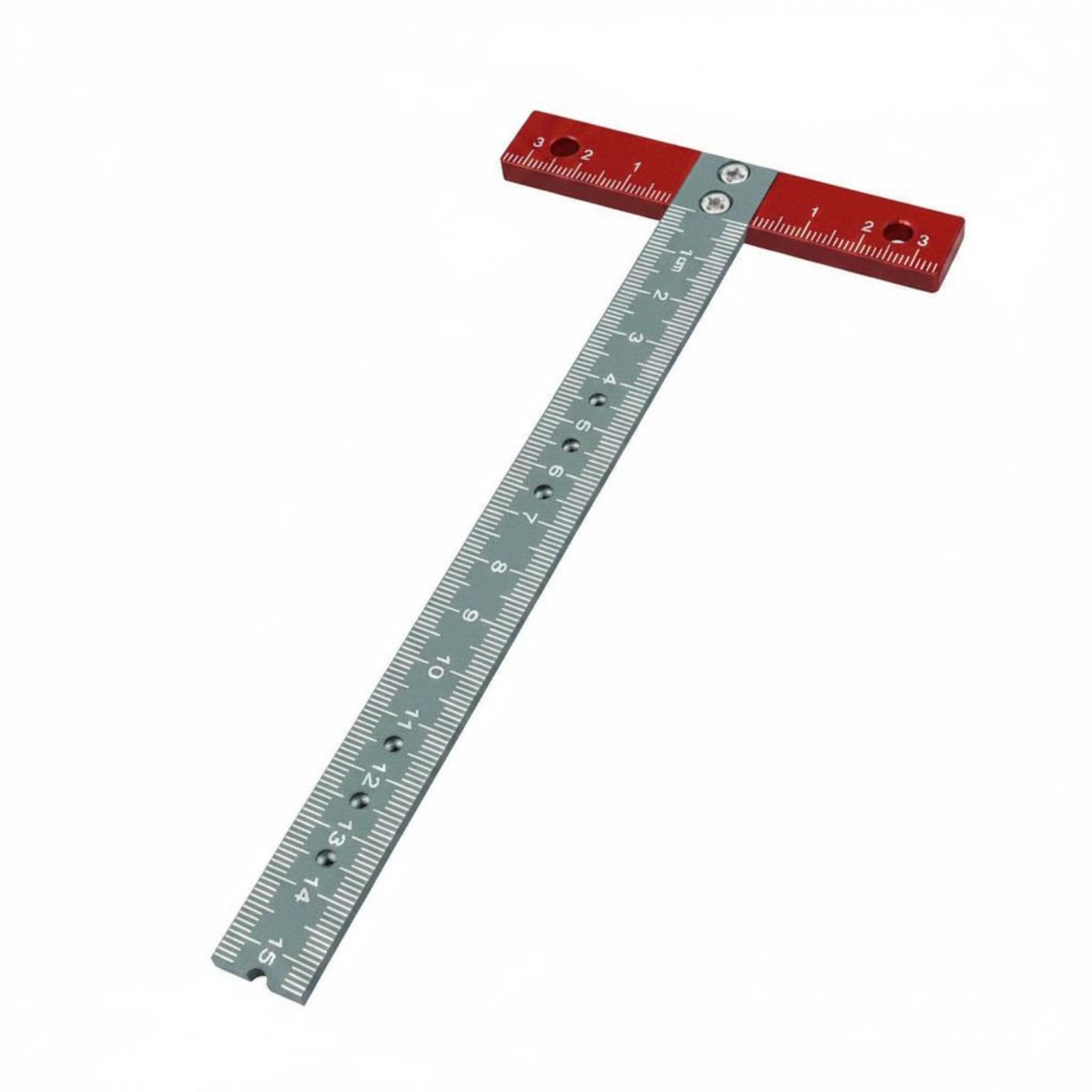 T Shaped Ruler Accurate Markin - Woodworking Workshop Layout 评论和价格