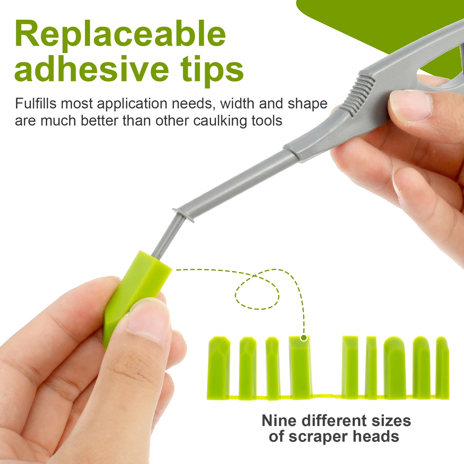 3PCS Caulking Tool with 27 Scr - Woodworking Finishing 评论和价格