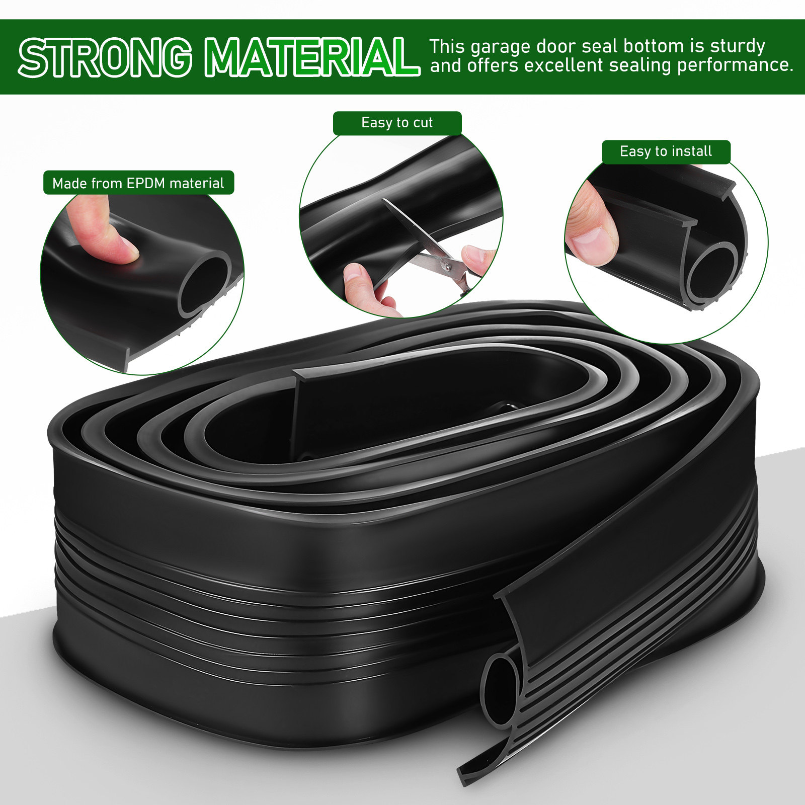 Garage Door Weather Seal Strip - Woodworking Garage 评论和价格