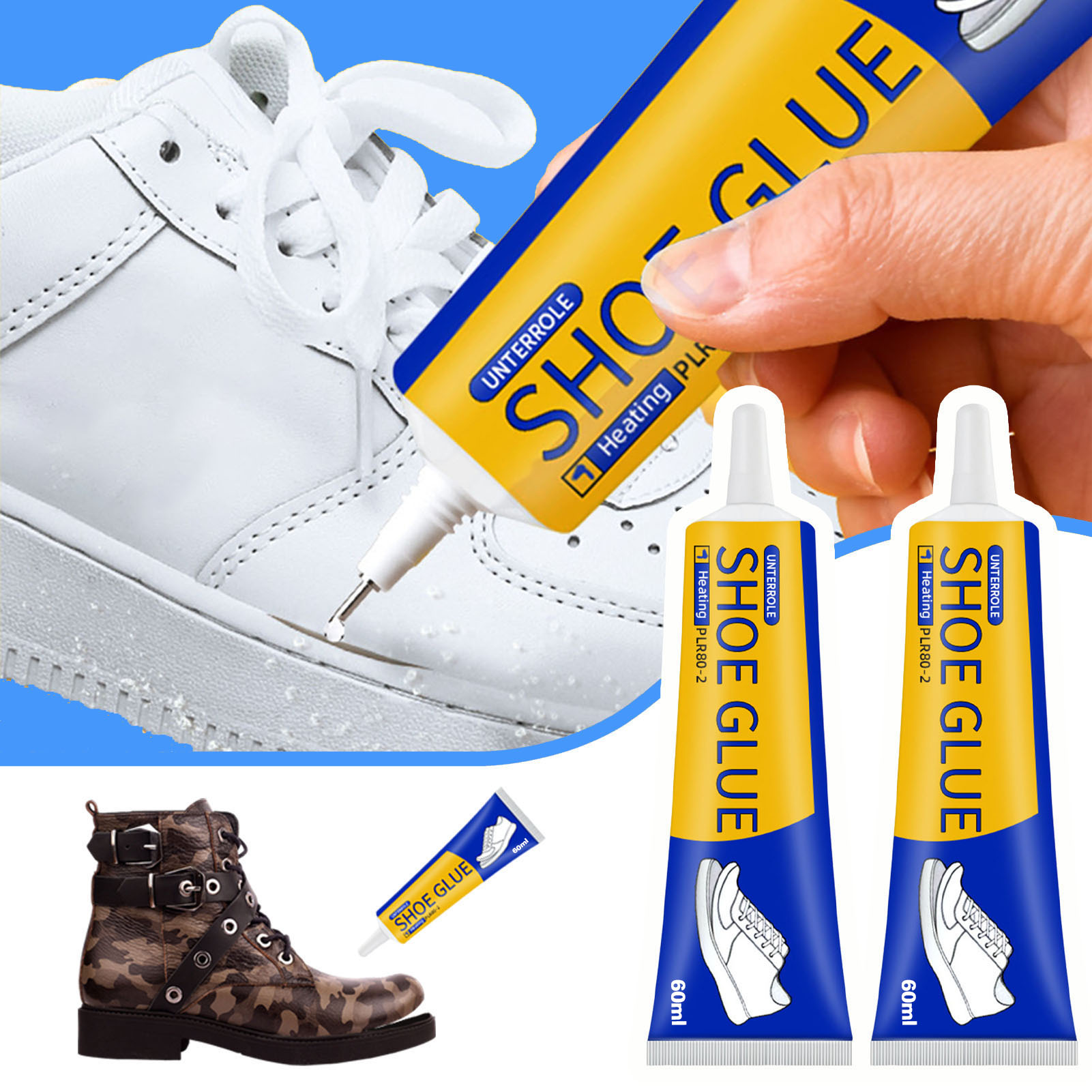 1/3pcs 60ML Clear Shoe Repair  - Woodworking Shoes 评论和价格