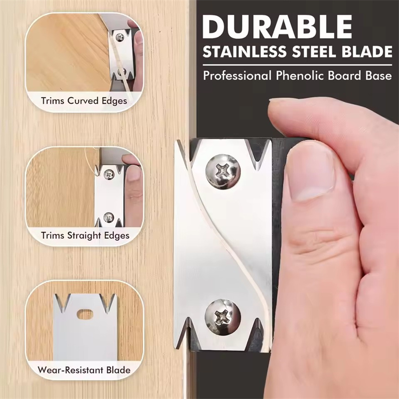 1pc Metal Edge Banding Trimmer - Woodworking Edge Trimmer 评论和价格