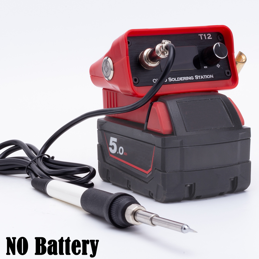 Cordless OLED T12 Soldering Ir - Milwaukee Drill M12 Fuel 评论和价格