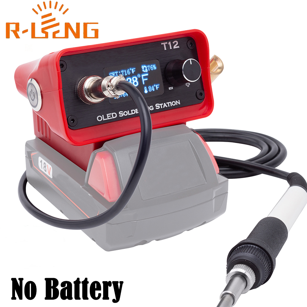 OLED T12 Soldering Iron Statio - Milwaukee Drill M12 Fuel 评论和价格