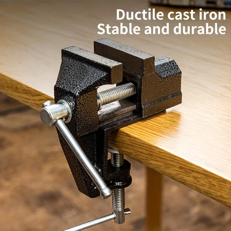 1-Piece Bench Vise, Small Benc - Woodworking Front Vise 评论和价格