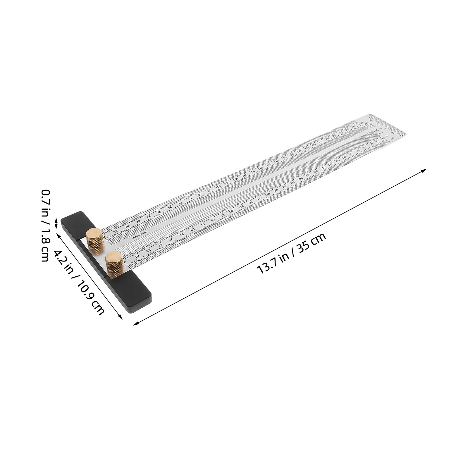 Woodworking Marking Ruler 300M - Woodworking Workshop Layout 评论和价格