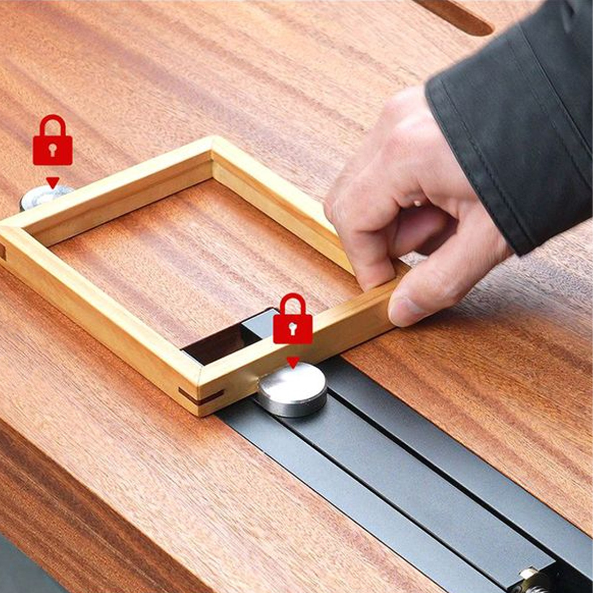 Aluminum Alloy Woodworking Ben - Woodworking Front Vise 评论和价格