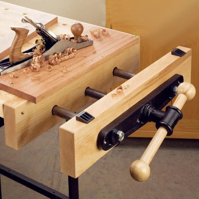 7/10.5-Inch Front Vise Carpent - Woodworking Front Vise 评论和价格