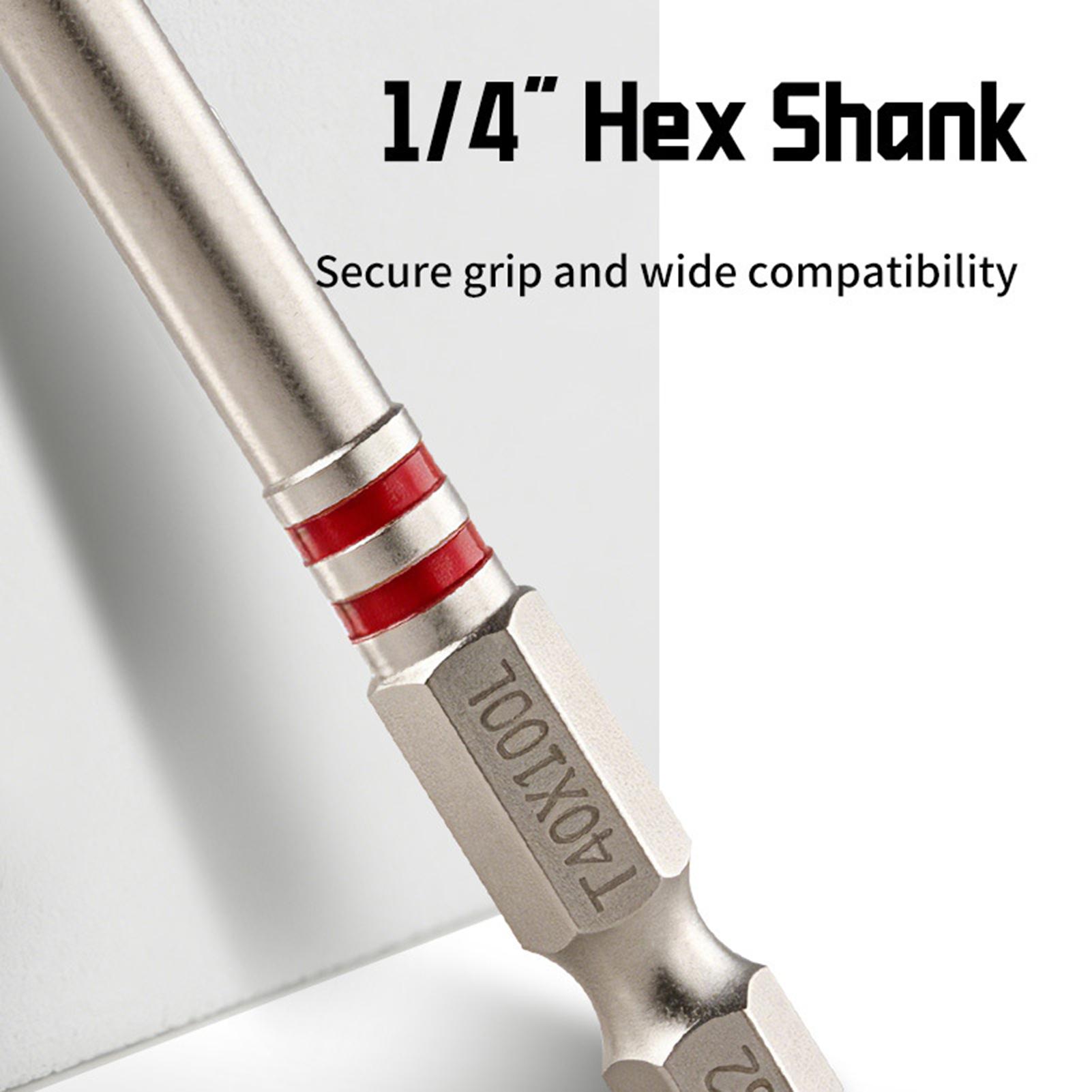Hex Bit Set 10 Pieces 65mm S2  - Woodworking Garage 评论和价格